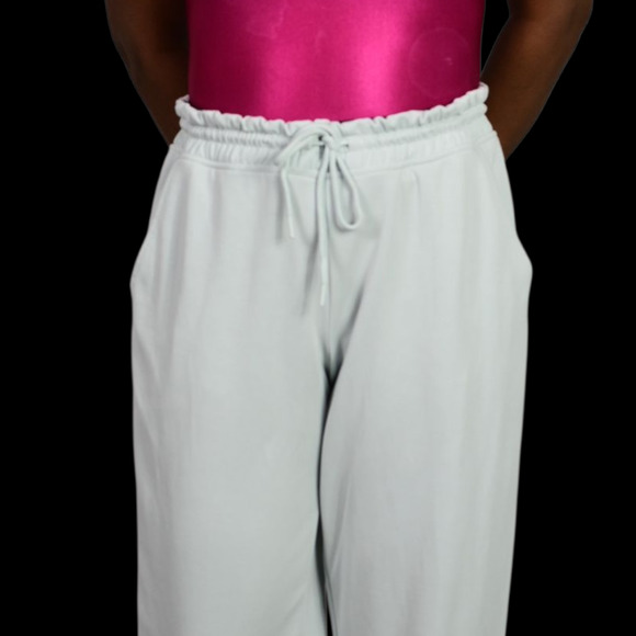 Athleta Seasoft Straight Pant Light Blue Pastel Mid Rise Athletic Pull On Medium - Picture 4 of 14